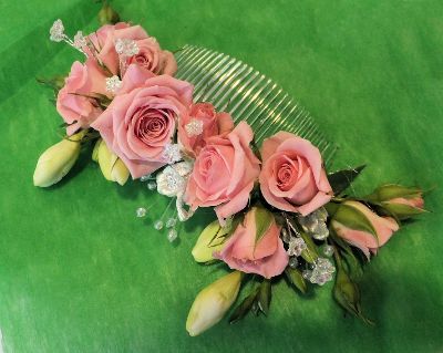 Wedding Rose Headband